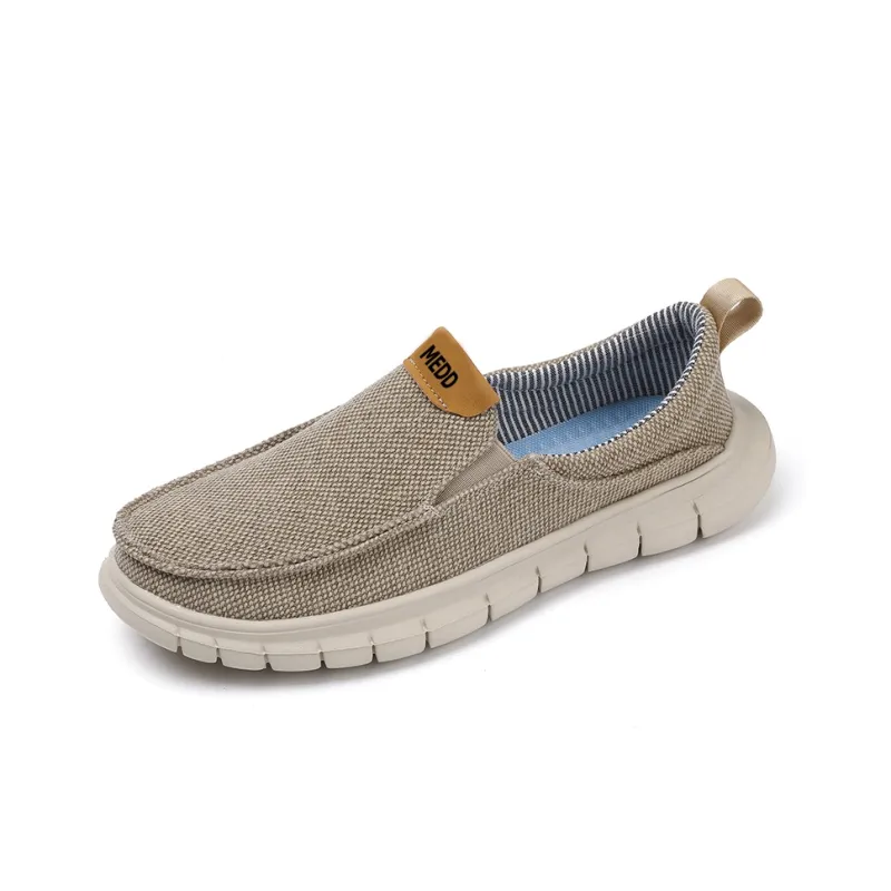 Medd Casual Shoes Men Low Top Gray/Beige/Blue-9