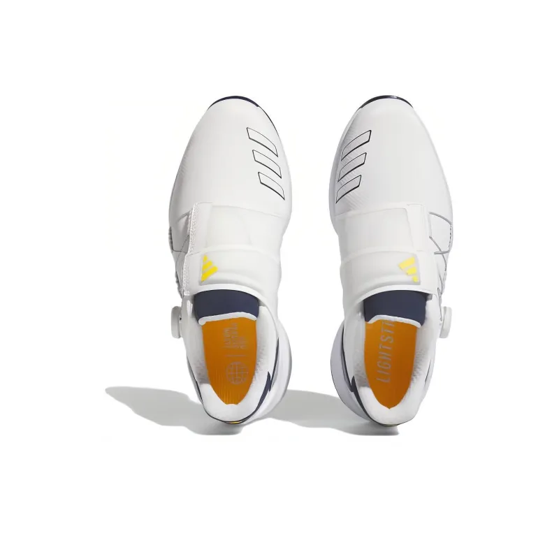 Adidas ZG23 Boa Light Strike Golf Shoes 'White Navy'-4