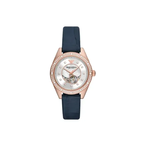 EMPORIO ARMANI Women Openworked Dial European and American Watch