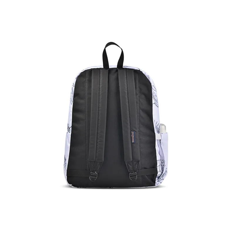 JanSport Polyester Backpack Unisex Simple Hand Drawn-2