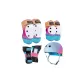 Beach sunset seven-piece set (knee pads + elbow pads + palm pads + helmet.)
