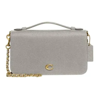 COACH Bea Grained Leather Crossbody Bag Shoulder Bag Small Size Women's
