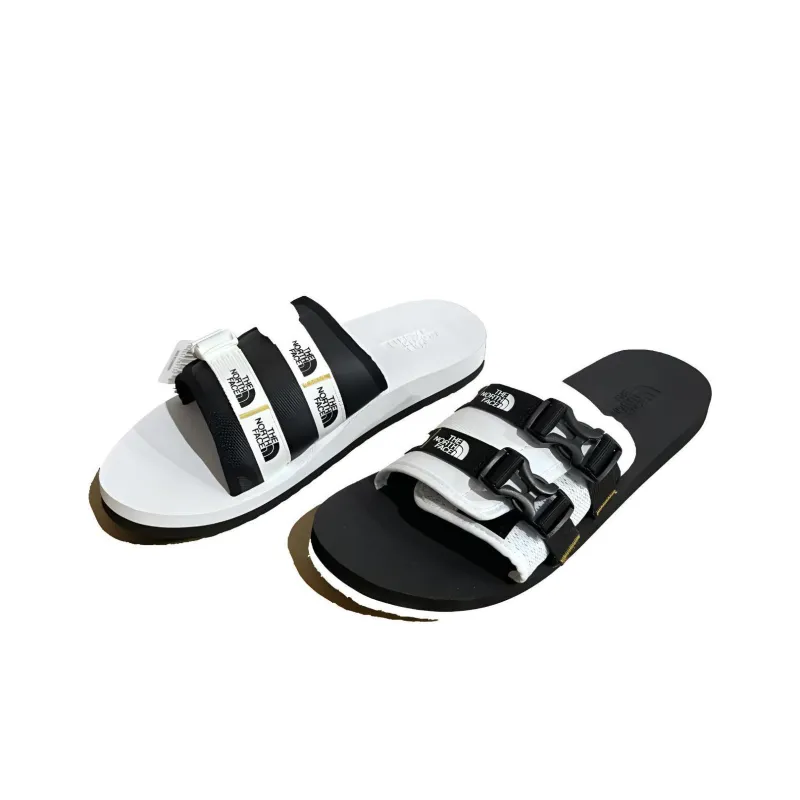 THE NORTH FACE Slip Resistant Slide Slippers Men's Black White-0