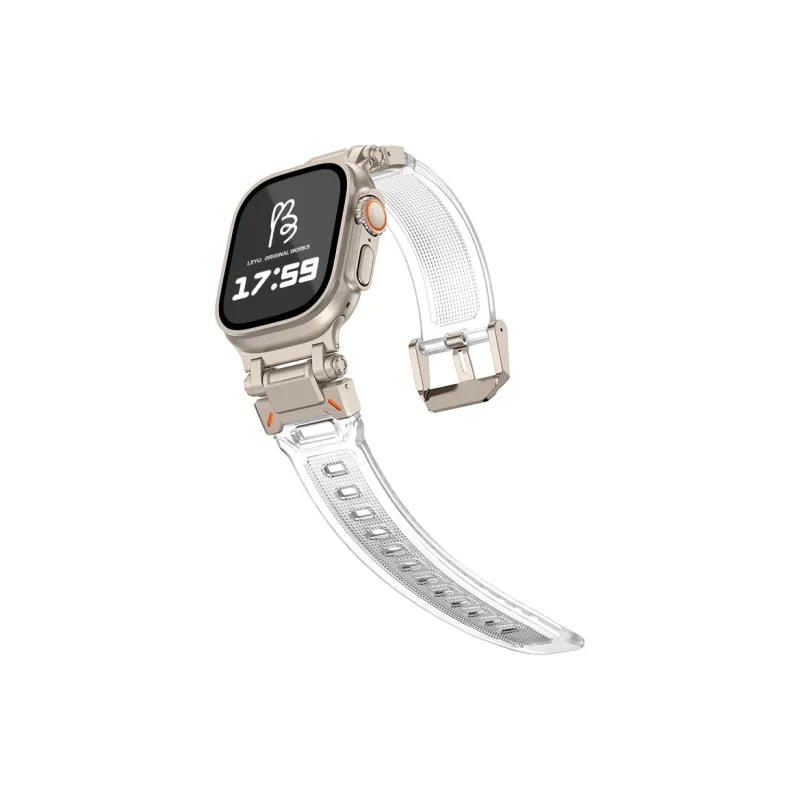LeYu Apple Compatibility Watch Band Explorer Modified TPU Material-41