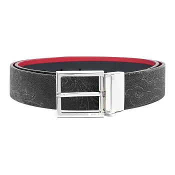 ETRO Fashion Casual Elegance Versatile Belt Men's Black