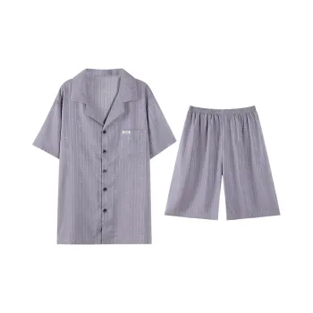 GOSO Pajama Set Men's Purple Shades