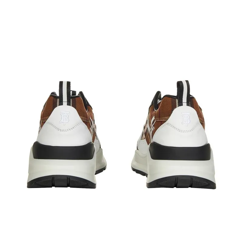 Burberry Sean Trainer Dark Brown Women's-4