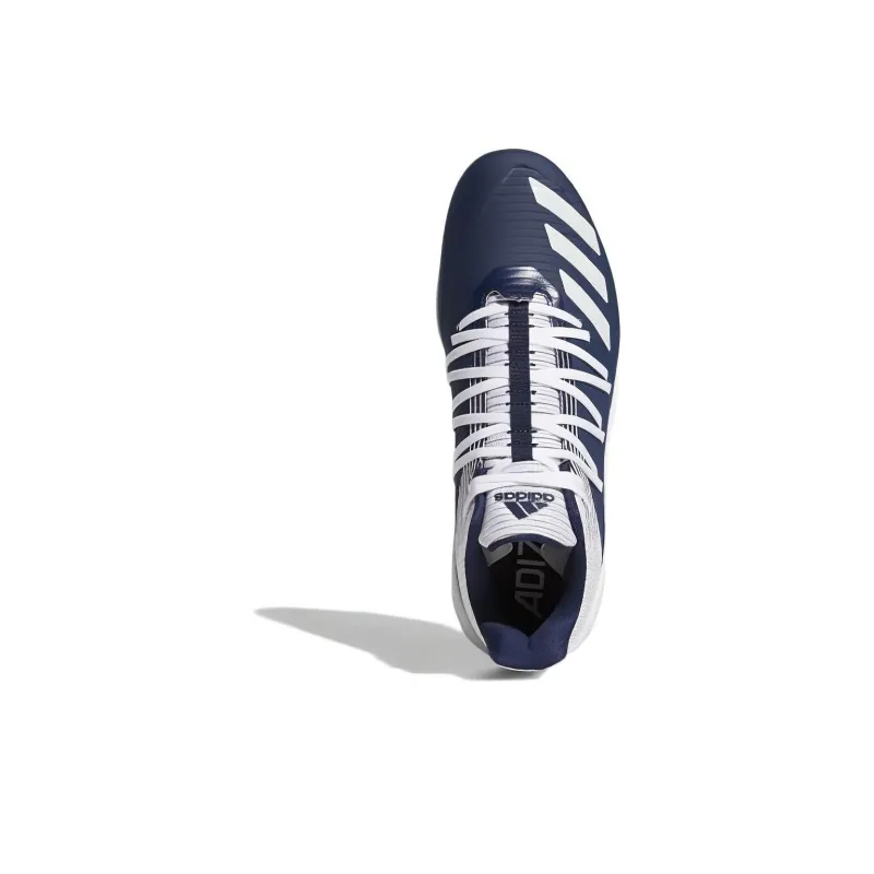 Adidas Afterburner 6 Wear-Resistant Low-Top Training Shoes Men's Blue White-4