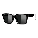 76030-B3PR-Gray Lens-Black/Transparent/Nickel White