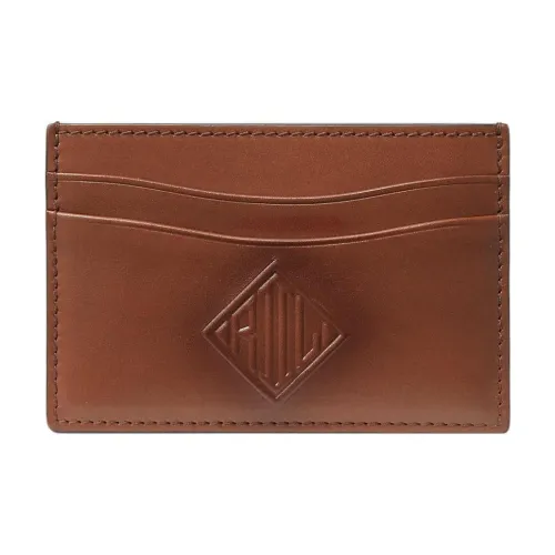 Polo Ralph Lauren Leather Card Holder Men's Chestnut