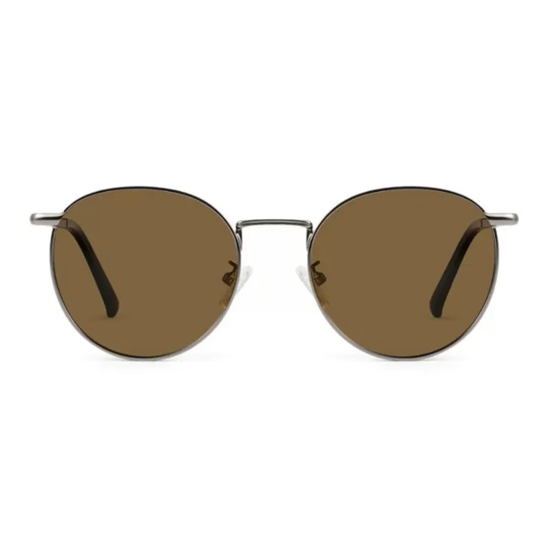 Morakot Metal Round Sunglasses Unisex-5
