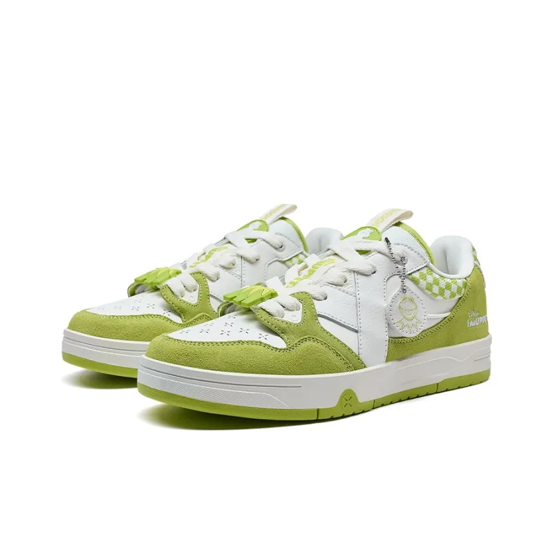 XTEP MAXX1.0 Skateboard Shoes Men Low Top Sail White/Lime-4
