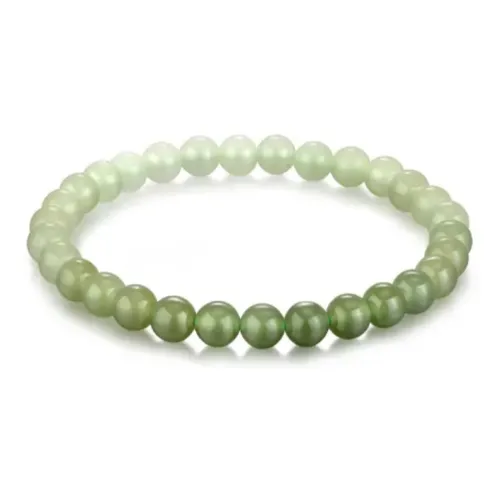 Old Qingyun Silver Building Hetian Jade Bracelets Women's