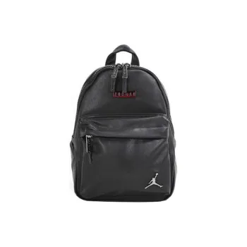 Jordan Leather Backpack Unisex Black