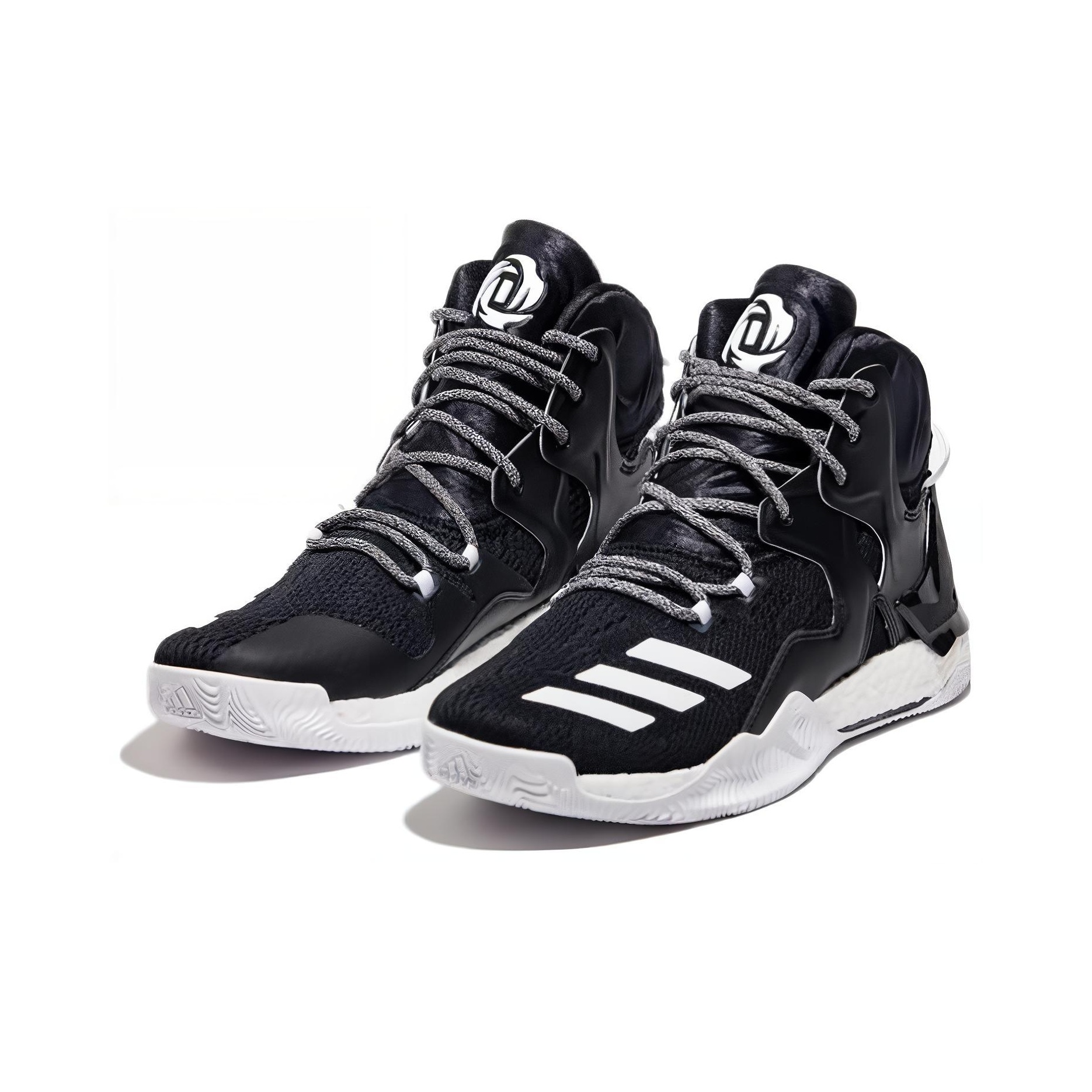 Adidas D Rose 7 Black White POIZON