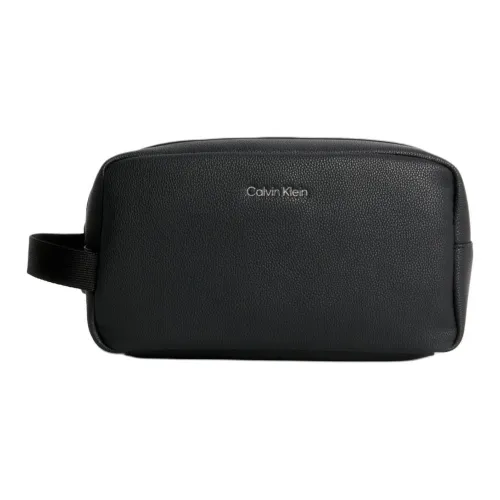 CALVIN KLEIN Polyurethane Clutch Men's Black
