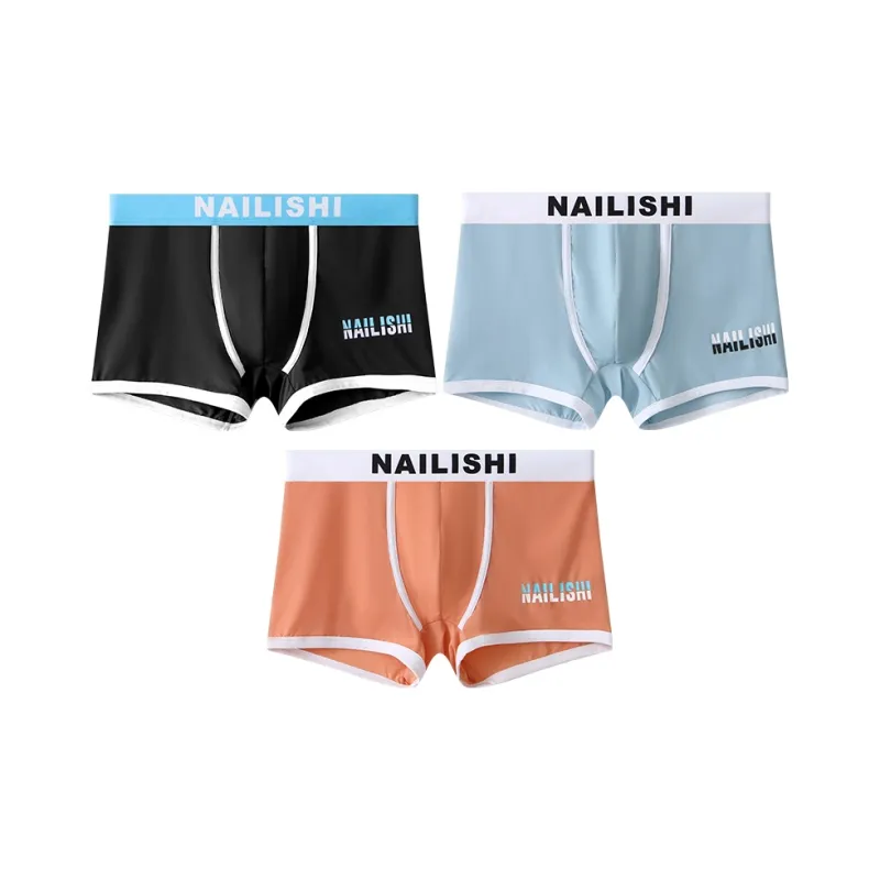 Close fitting Areas Summer Underpants Men's 3 Pack-3