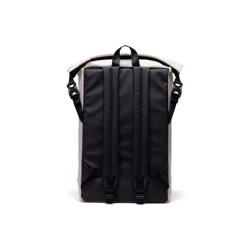 Herschel Waterproof And Rainproof Series Recycled Material Backpack Tubas Unisex Light Stone White-4