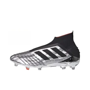 Adidas Predator 19+ Fg Silver Black Red
