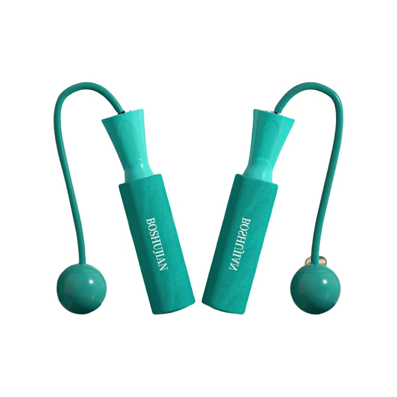 Bo Shu Jian Aerobic Fat Reduction Non Countable Jump Ropes Adults Foam PP Controller PVC Rope-6