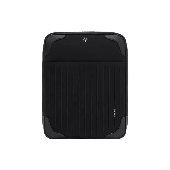 RIMOWA Never Still Canvas With Full-Grain Leather Backpack Unisex Black-0
