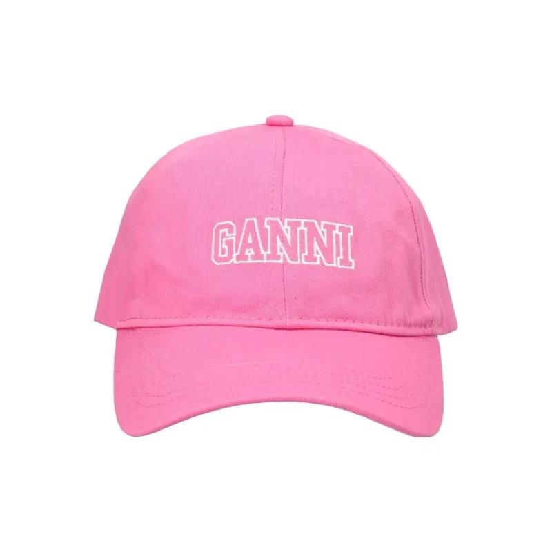 GANNI Baseball Caps Women's Fuchsia-0