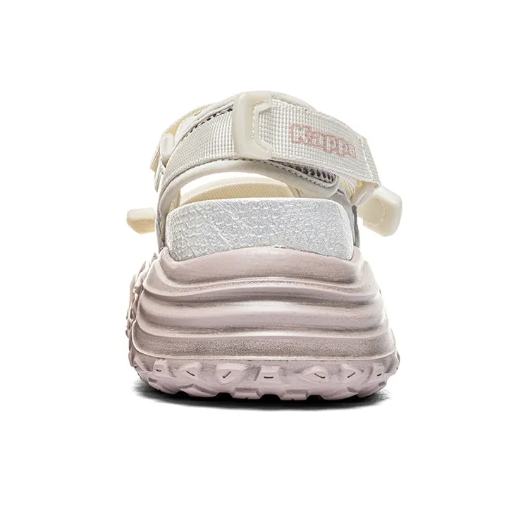 Kappa Beach Sandals Women's Gray Khaki-4