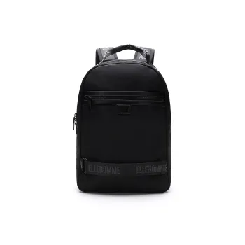 ELLE HOMME Fabric Backpack Men's Black