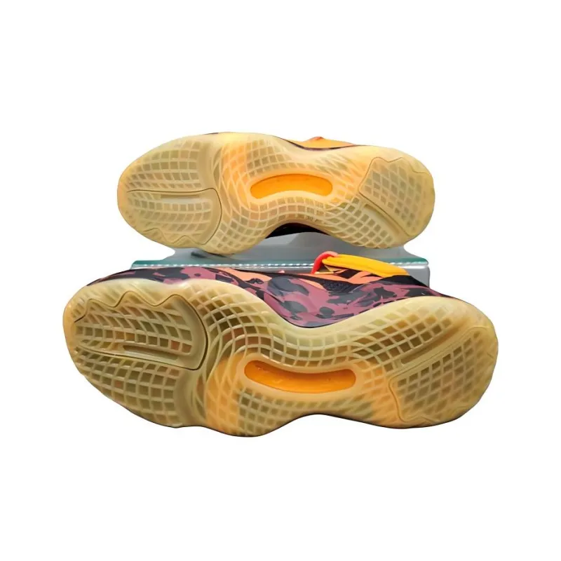 Adidas D.O.N. Issue #3 Eye Of The Tiger Cushioning Slip Resistant Mid Top Basketball Shoes Unisex Yellow Black-5