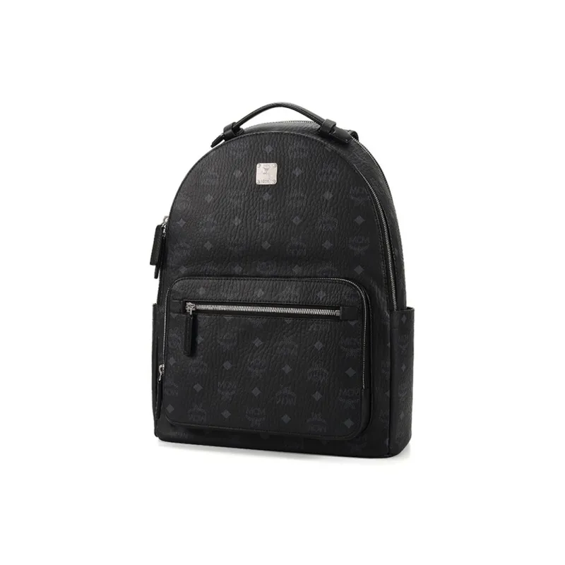 MCM Stark Backpack Visetos Monogram Black-1