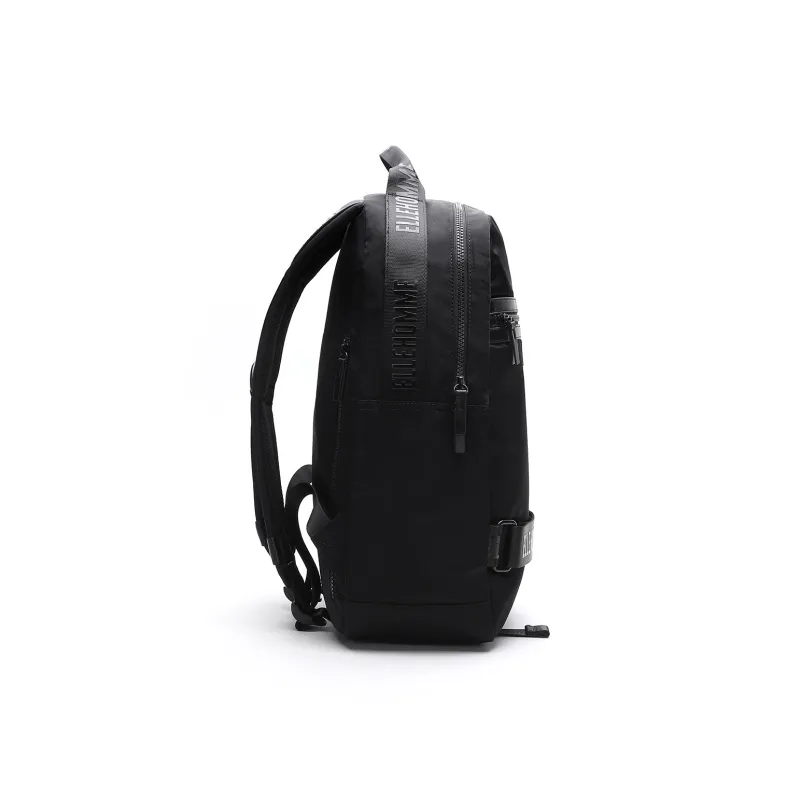ELLE HOMME Fabric Backpack Men's Black-3