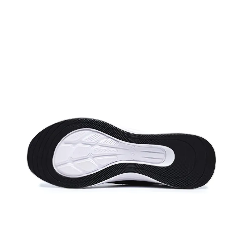 FILA XFT Shock Absorbers With Slip Resistant And Abrasion Resistant Properties Low Top Casual Running Shoes Men's Black-4