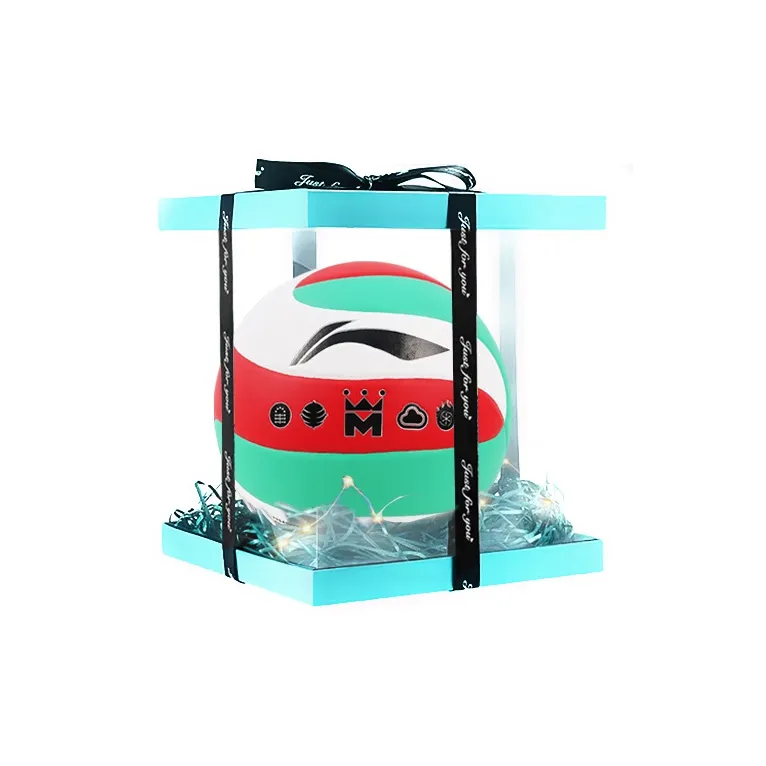 LiNing PU Size 5 Volleyball Unisex White Red Green-3