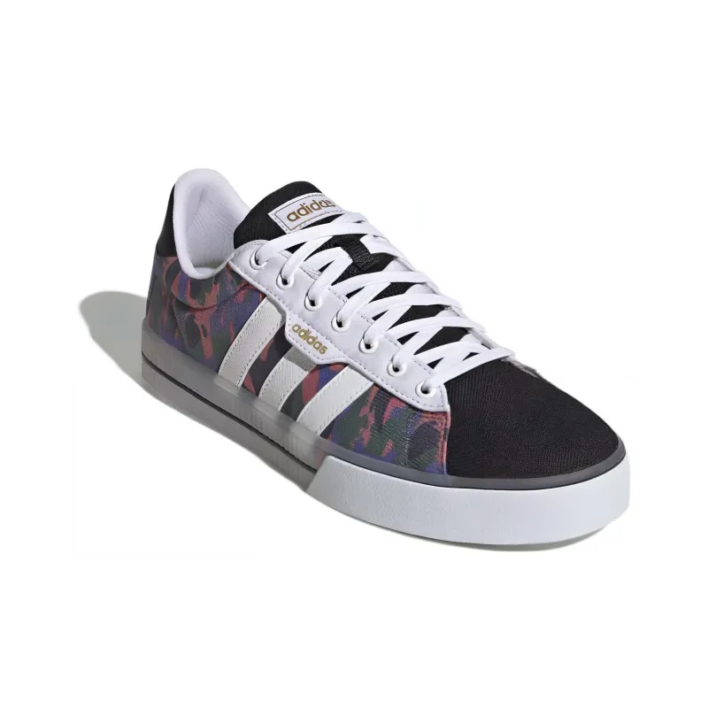 Daily 3.0 Adidas 'White Black Camo'-2