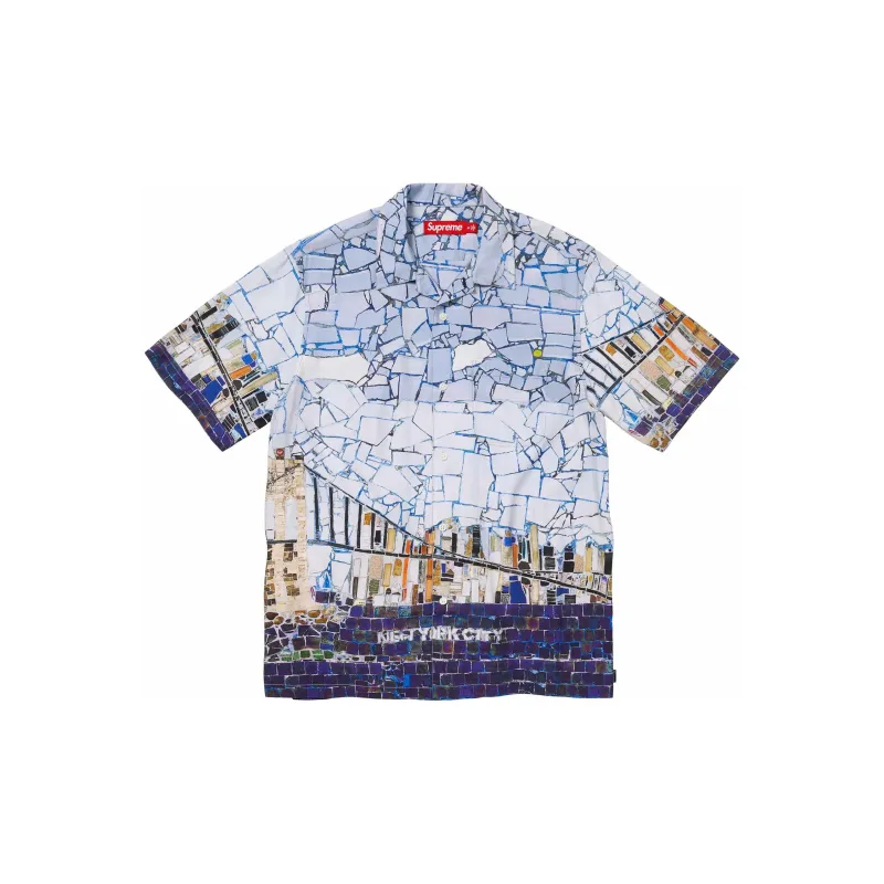Supreme Mosaic S S Shirt - POIZON