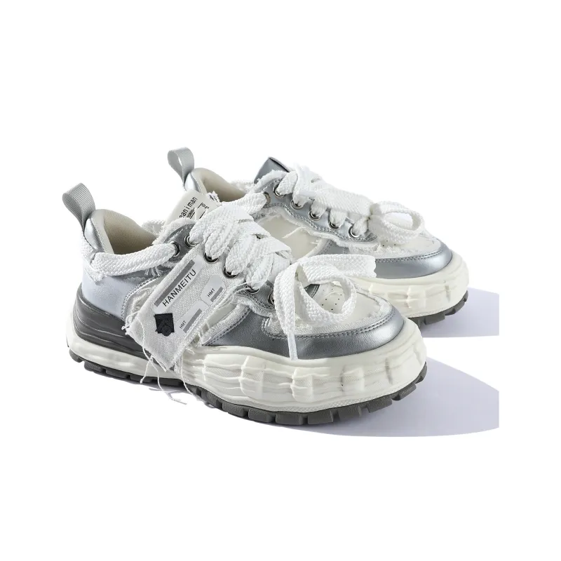 RO Height Increasing Low Top Skateboard Shoes Unisex-6