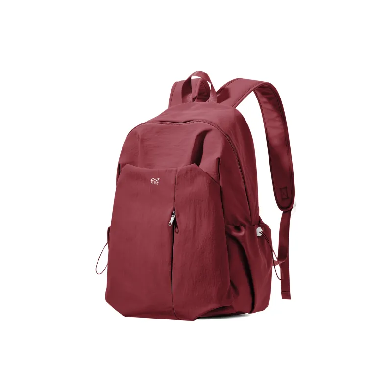 QING QI ZHE Washed Fabric Backpack Regular Unisex Multicolor-29