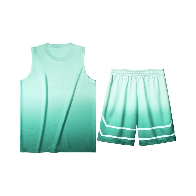 K bird Basketball Suit Unisex Green-1