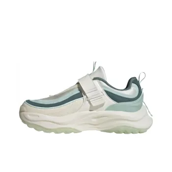 Adidas Maxxwavy Cushioning Anti Slip And Wear Resistant Low Top Chunky Sneakers Unisex White Green