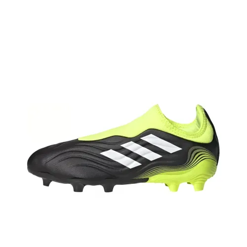 Adidas Copa Sense.3 Laceless FG Black Solar Yellow Kids