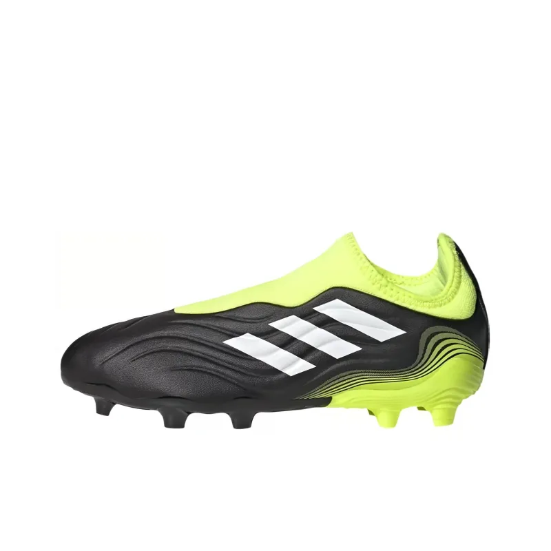 Adidas Copa Sense.3 Laceless Fg Black Solar Yellow Kids-0