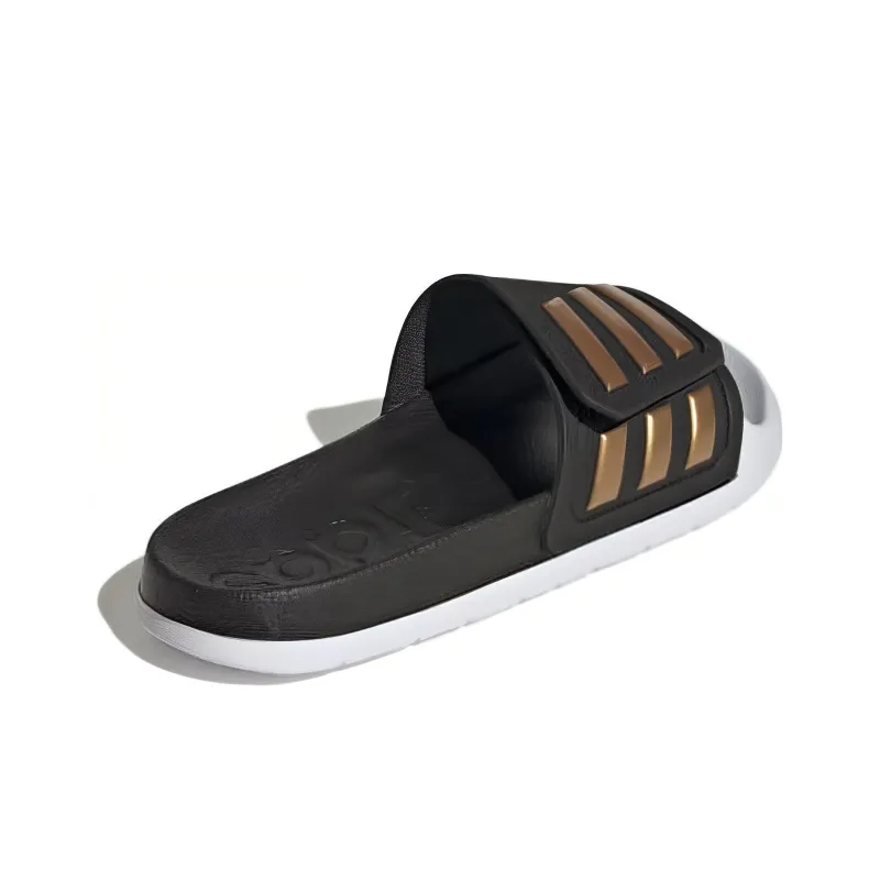 Adidas Adilette Tnd Slides Core Black Tactile Gold Metallic Cloud White-3