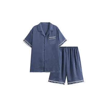 FENTENG Pajama Set Men's Sapphire Blue