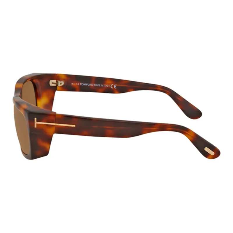 TOM FORD Eyewear Tortoiseshell Square frame Sunglasses-2