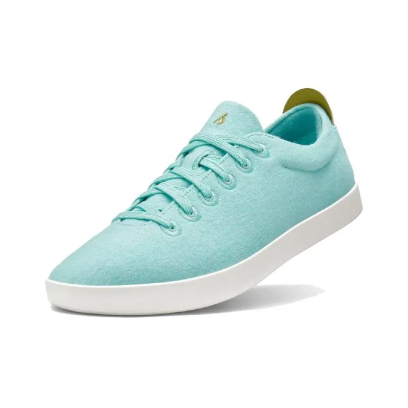 Allbirds Wool Piper Breathable Low-Top Skateboard Shoes Women's Mint Green-1