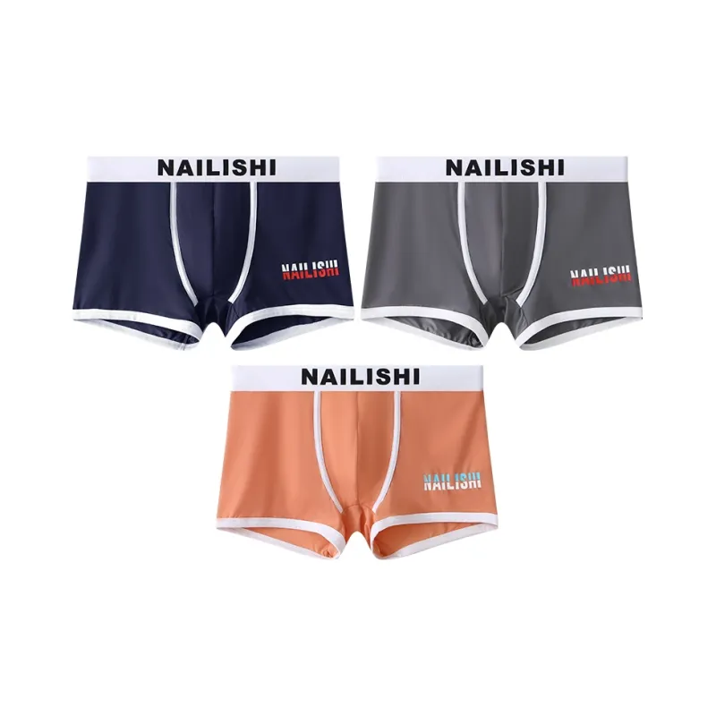 Close fitting Areas Summer Underpants Men's 3 Pack-7