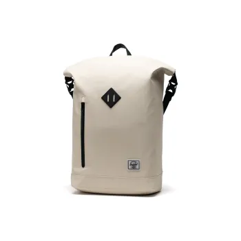 Herschel Waterproof And Rainproof Series Recycled Material Backpack Large Size Unisex Light Stone White
