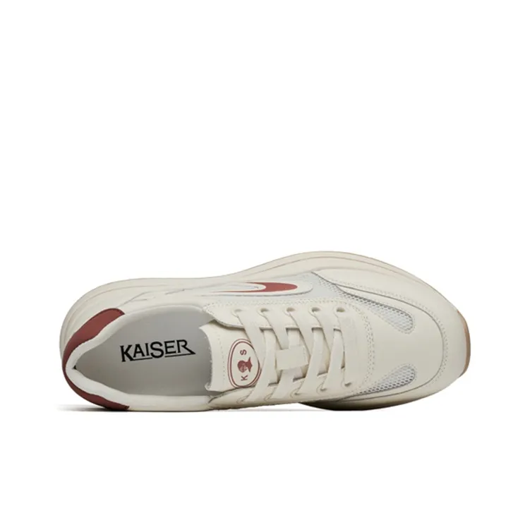 KAISER Wear-Resistant Breathable Supportive Lightweight Height Increasing Low-Top Chunky Sneakers Women's-2