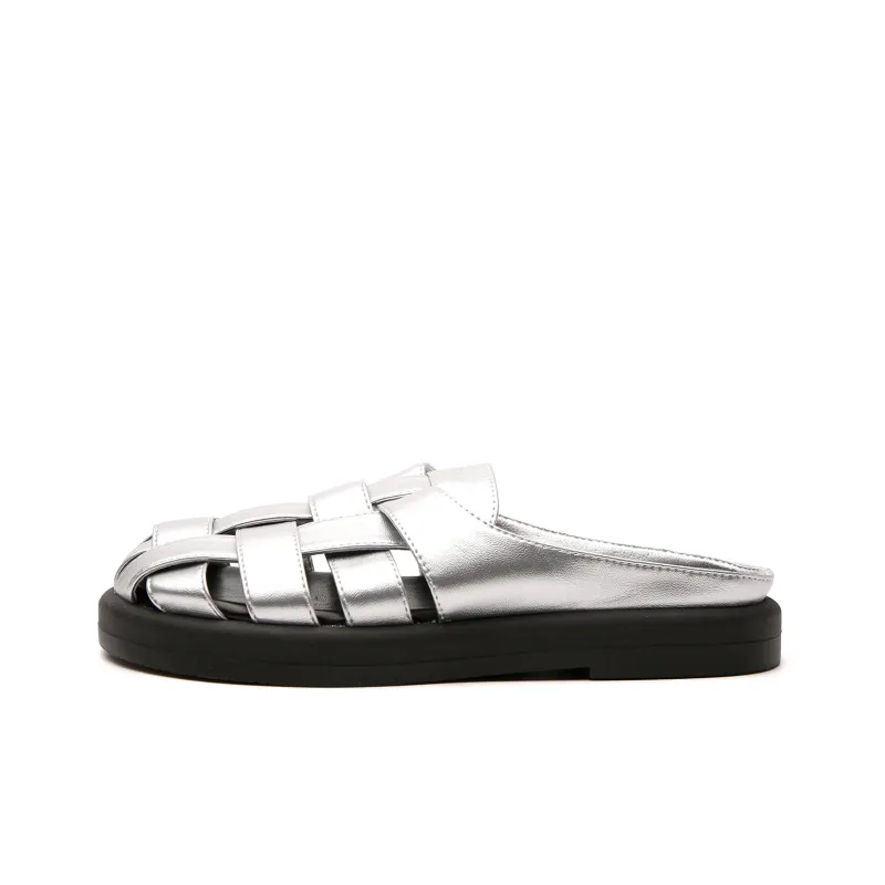 STELLA WEISZ Rubber Sole Wrap toe Slippers Women's-2