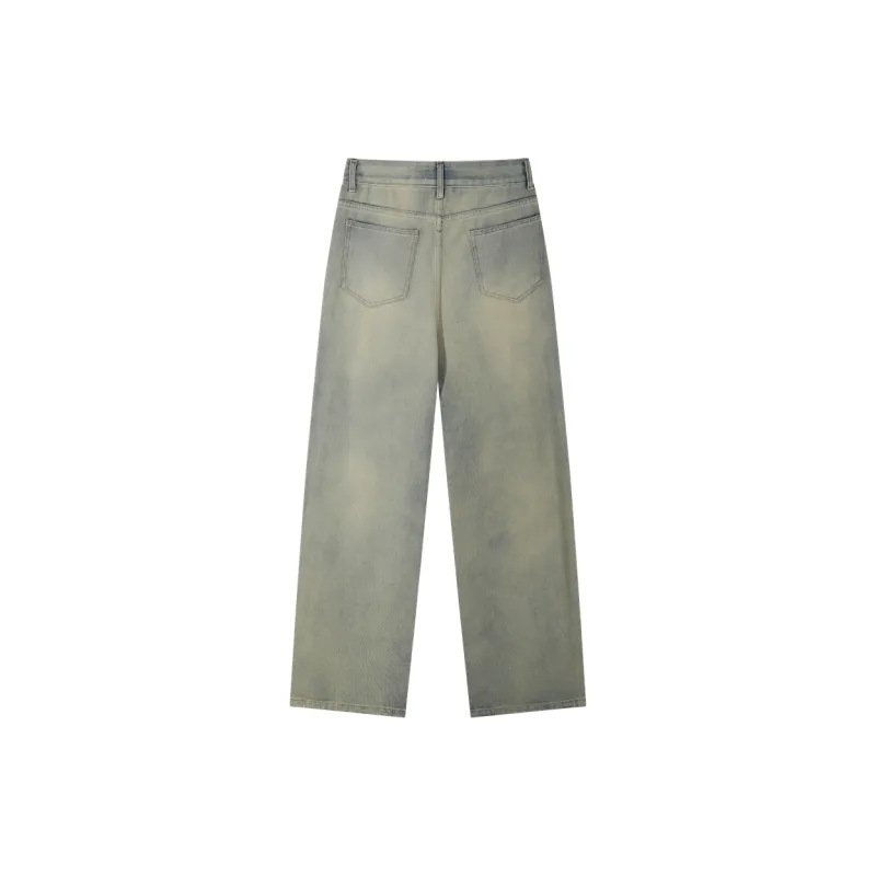 Gwola Loose Fit Straight Fit Jeans Unisex-8
